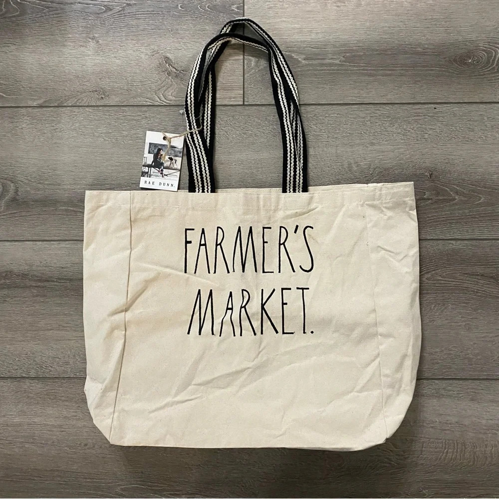 RAE DUNN “farmers market” Tote Bag